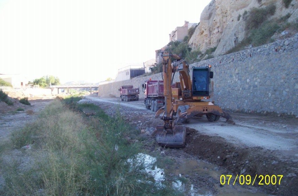 Acondicionamiento río Mula a su paso por Albudeite