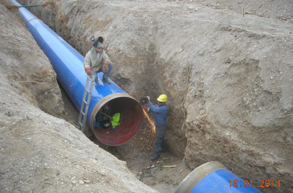 Sistema de dotación de Agua desde el embalse de Cerro Colorado al valle del Guadalentín
