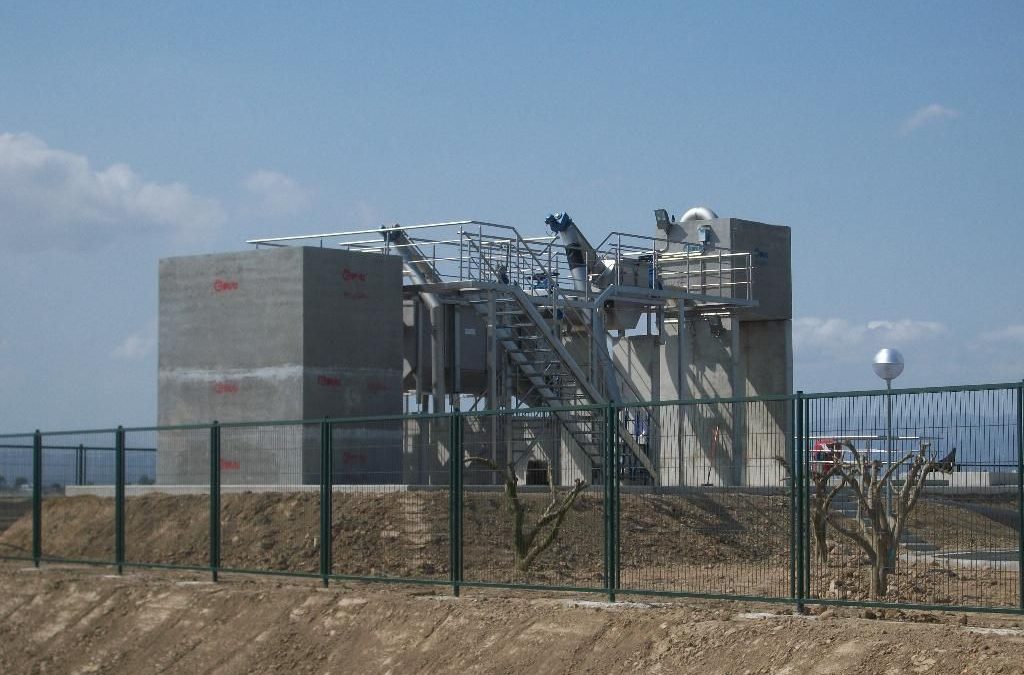 EDAR y colectores de Sant Jaume de Enveja