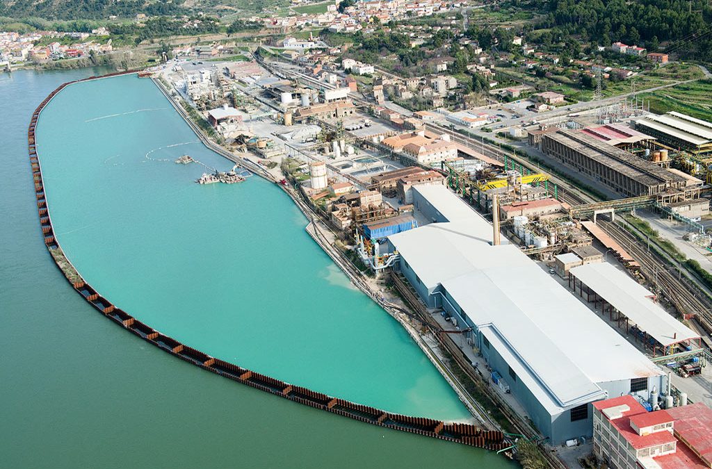 Eliminación de la contaminación química del Embalse de Flix. 1ª Fase