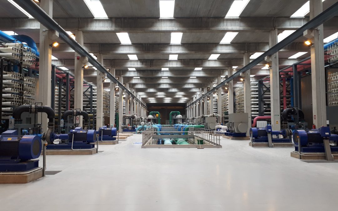 Desaladora en Balerma. Campo de Dalías