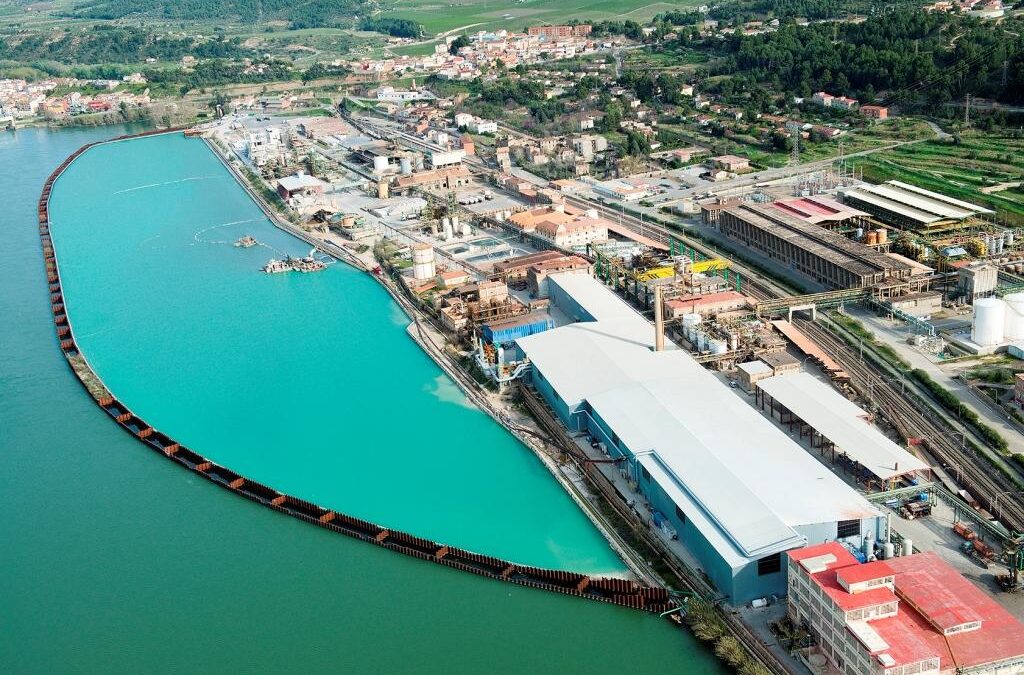 El Ministerio de Agricultura, Alimentación y Medio Ambiente adjudica el contrato de dirección de las obras de la descontaminación química del embalse de Flix (Tarragona)
